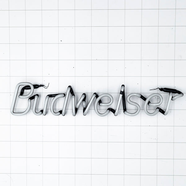 Budweiser Slanted Single Stroke Word Unit for Various Signs Replacement Tube - Neon Sign Part