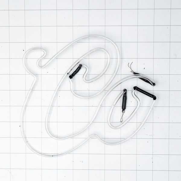 Co double stroke script word unit for Coors Neon Sign Replacement Tube