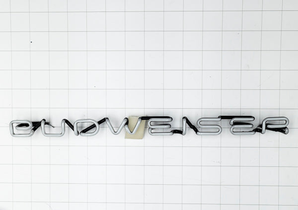 BUDWEISER single stroke for King B Word Unit Replacement Tube - Neon Sign Part