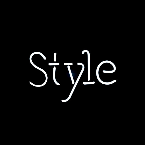 Style single stroke word unit for Old Style Neon Sign Replacement Tube