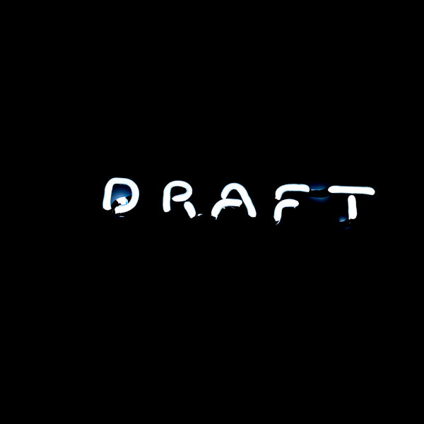 DRAFT single stroke word unit Neon Sign Replacement Tube