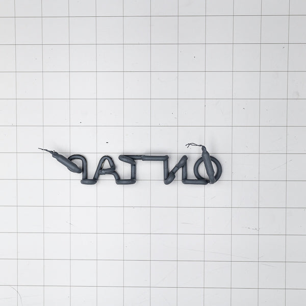 ON TAP single stroke word unit for Bud Flasher Neon Sign Replacement Tube