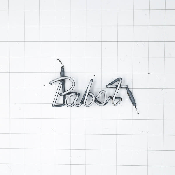 Pabst vintage script word unit Neon Sign Replacement Tube