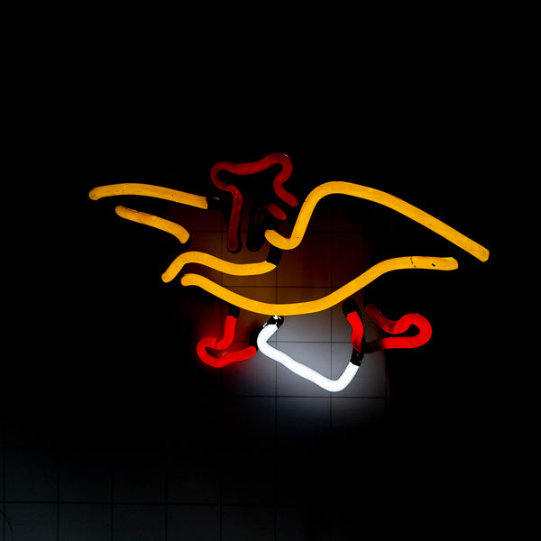 Vintage Budweiser A and Eagle logo unit with vertical electrodes Neon Sign Replacement Tube