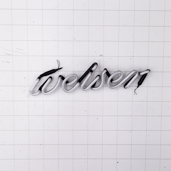 weiser Single Stoke Script Word unit Replacement Tube 2 of 2 Word Units for Budweiser Replacement Tube - Neon Sign Part