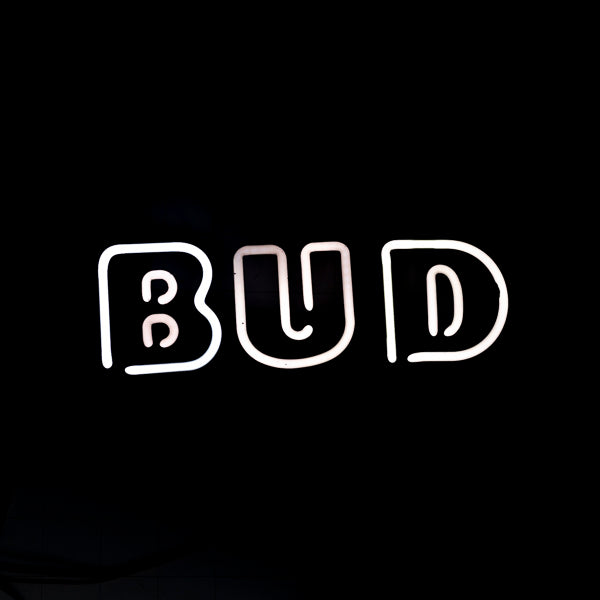 BUD Double Stroke Word Unit for Bud Light Replacement Tube - Neon Sign Part
