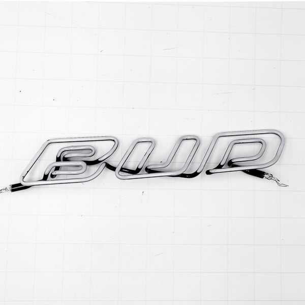 BUD Double Stroke Word Unit for Bud Light Replacement Tube - Neon Sign Part