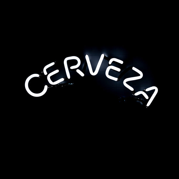 CERVEZA Single Stroke Word Unit Arched Replacement Tube - Neon Sign Part