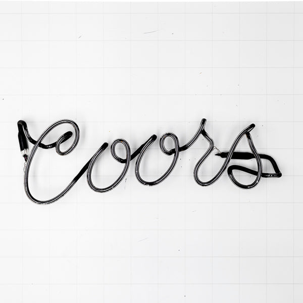 Coors Script Word Unit Replacement Tube - Neon Sign Part