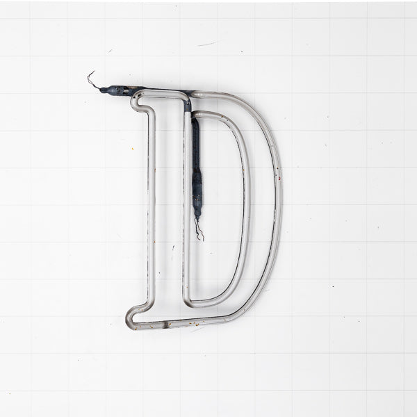 Double Stroke D for Vintage unit for BUD Flasher neon Tube - Neon Sign Part