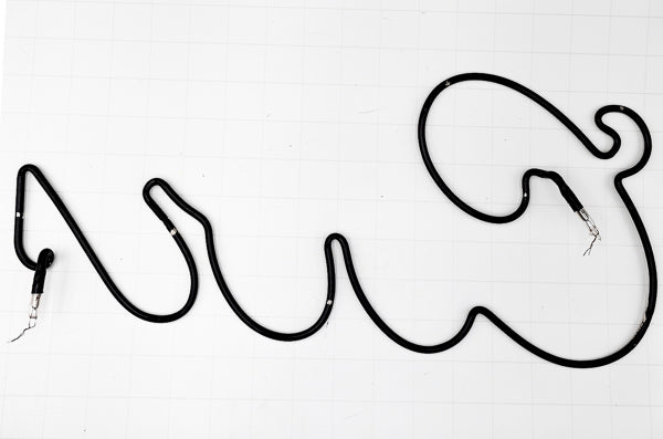 Coors Double Stroke Script word unit for Lower/Bottom Outline of Replacement Tube - Neon Sign Part