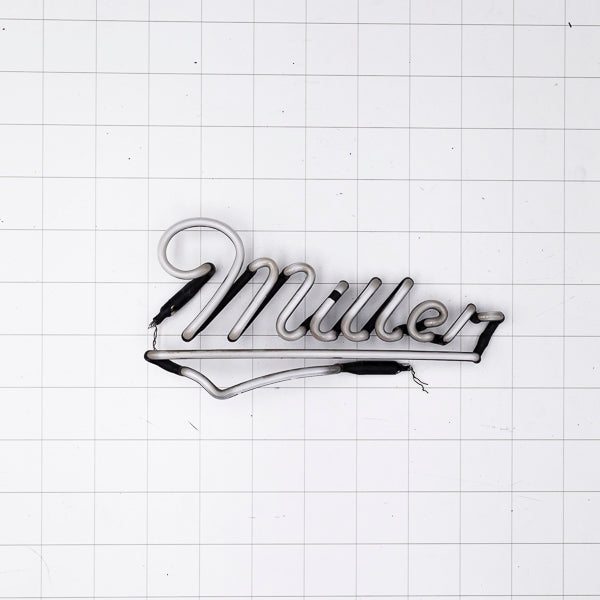 Miller Single Stroke Script Word Unit & Emphasis Tube for Miller Replacement Tube - Neon Sign Part
