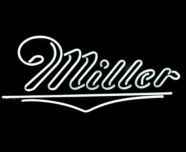 Miller Large Double Stroke Script Word Unit & Emphasis Tube for Miller Replacement Tube - Neon Sign Part