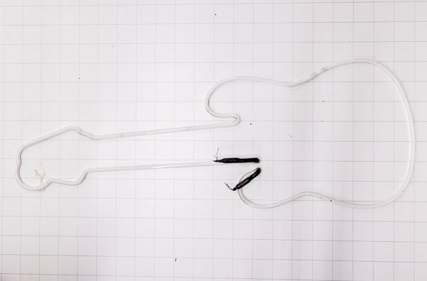 Guitar Outline Border Unit for Bud Light Authentic Guitar Replacement Tube - Neon Sign Part