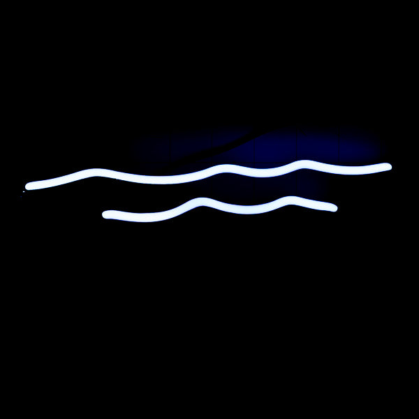 Water Waves Emphasis Tube for Land Shark Replacement Tube - Neon Sign Part