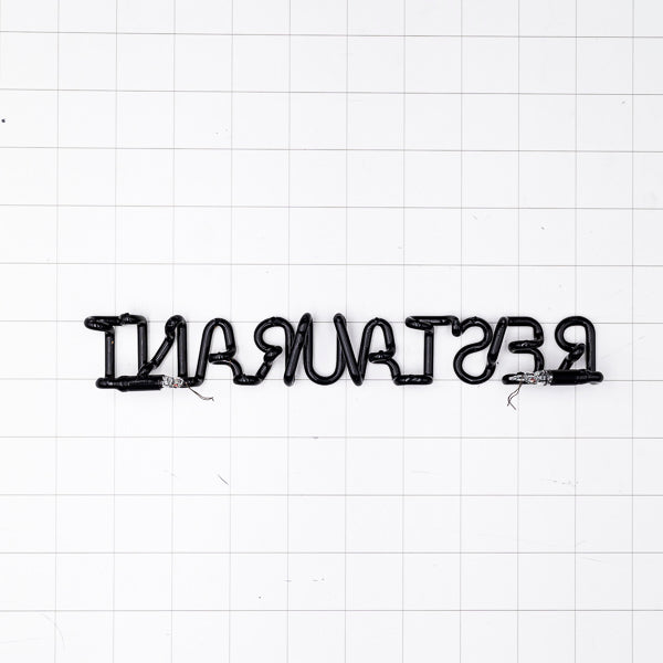 RESTAURANT Single Stroke Word Unit Replacement Tube - Neon Sign Part