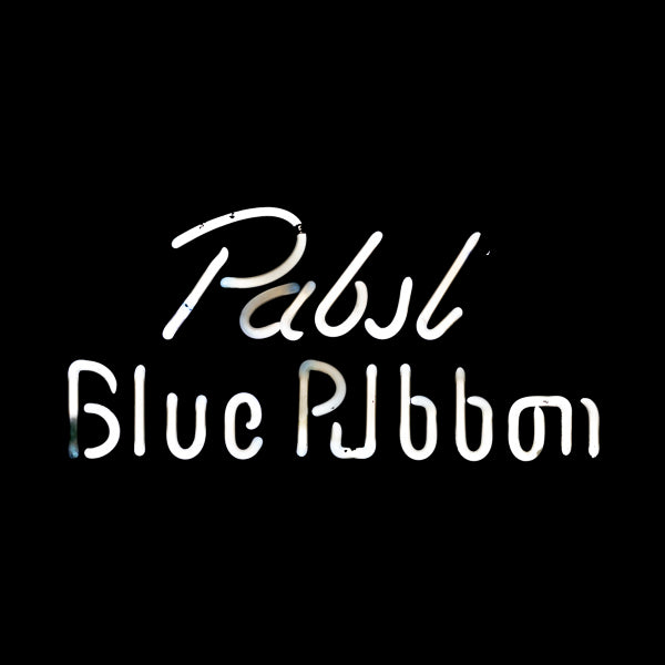 Pabst Blue Ribbon Single Stroke Script Word Unit for Pabst Blue Ribbon Replacement Tube - Neon Sign Part