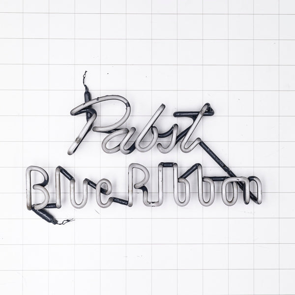 Pabst Blue Ribbon Single Stroke Script Word Unit for Pabst Blue Ribbon Replacement Tube - Neon Sign Part