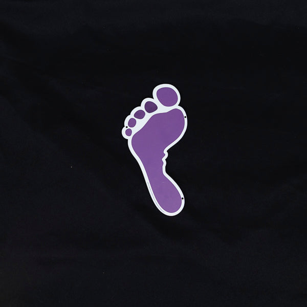 Barefoot Wine Purple Foot Neon Sign Plastic Replacement Panel
