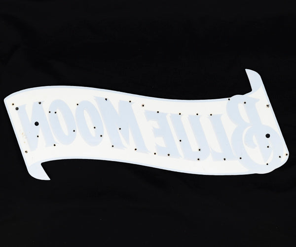 Blue Moon Neon Sign Plastic Replacement Panel