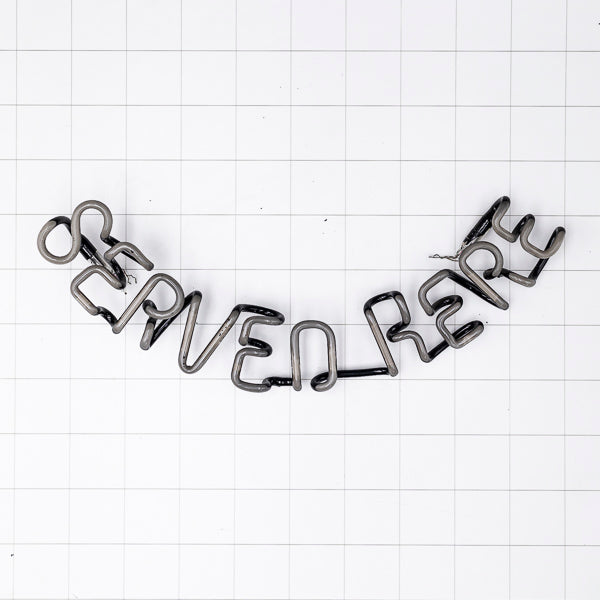 SERVED HERE Single Stroke Word Unit for Budweiser King of Beers Replacement Tube - Neon Sign Part