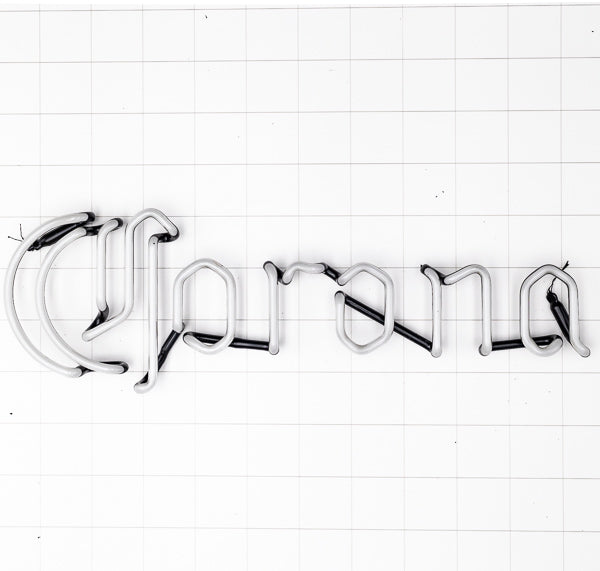 Corona Single Stroke Word Unit Replacement Tube - Neon Sign Part