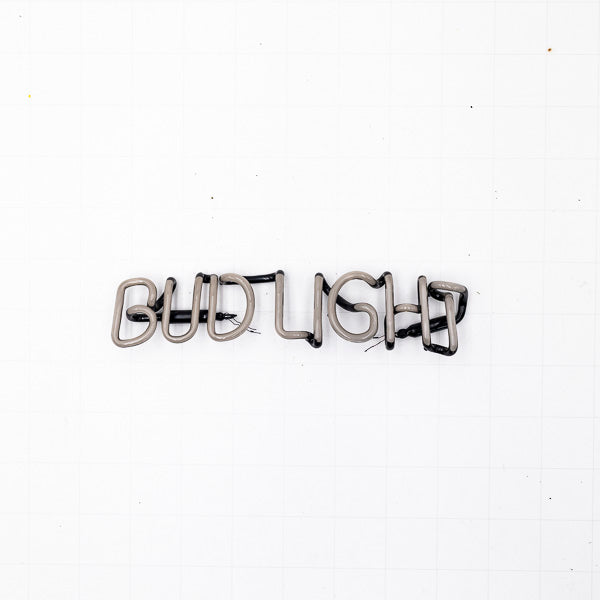 BUD LIGHT Single Stroke Word Unit for Music Truck Neon Sign Replacement Tube