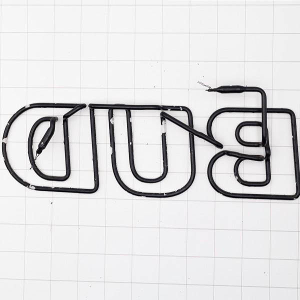 BUD Double Stroke Word Unit for Bud Light Neon Sign Replacement Tube