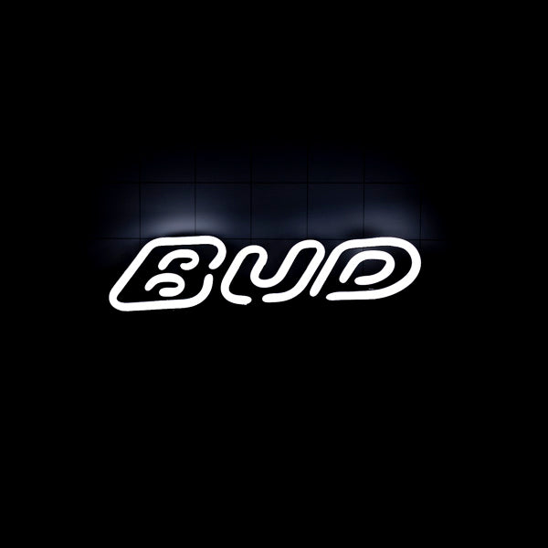 BUD Double Stroke Word Unit for Bud Light Neon Sign Replacement Tube