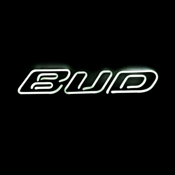 BUD Double Stroke Word Unit for Bud Light Neon Sign Replacement Tube