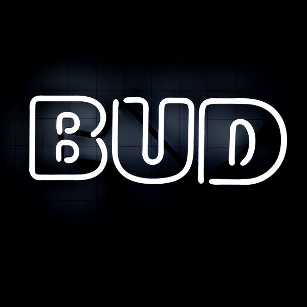 BUD Double Stroke Word Unit for Bud Light Neon Sign Replacement Tube