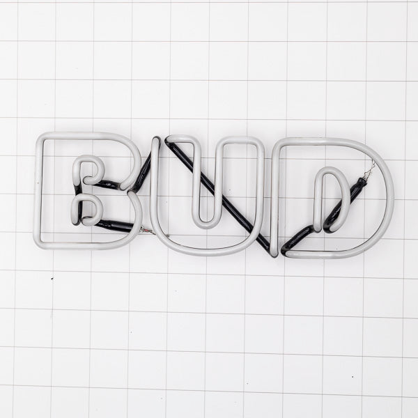 BUD Double Stroke Word Unit for Bud Light Neon Sign Replacement Tube