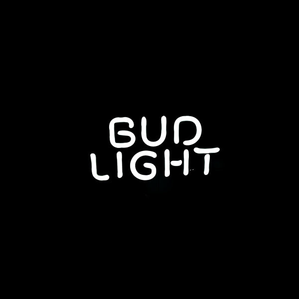 BUD LIGHT Single Stroke Word Unit Neon Sign Replacement Tube