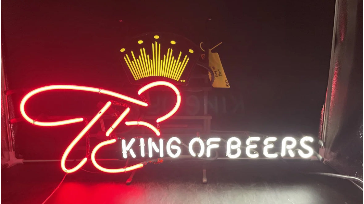 B Script Word unit for Budweiser King of Beers Replacement Tube - Neon Sign Part