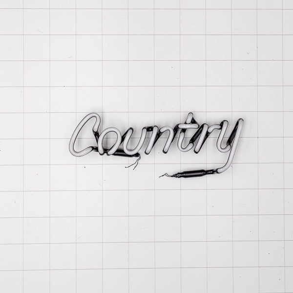 Country single stroke word unit for Budweiser Country Replacement Tube - Neon Sign Part