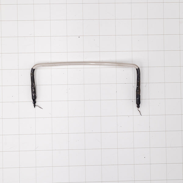 Bottom Left Border with Vertical Electrodes for Large Miller Lite Classic Replacement Tube - Neon Sign Part