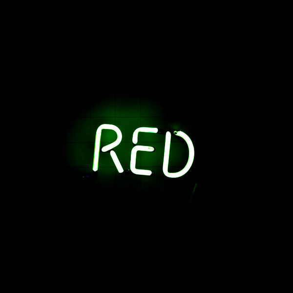RED Single Stroke Word Unit for Possible Killian's Replacement Tube - Neon Sign Part