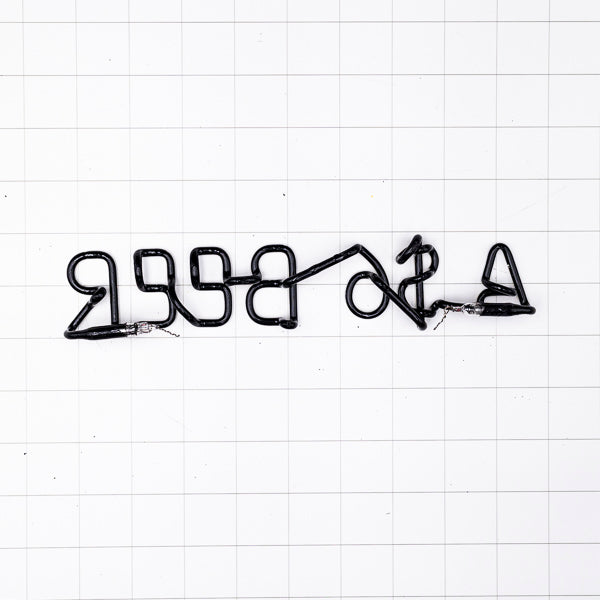 A $6 BEER Single Stroke Word Unit for Newcastle A $400 Sign To Get You To Buy A $6 Beer Replacement Tube - Neon Sign Part