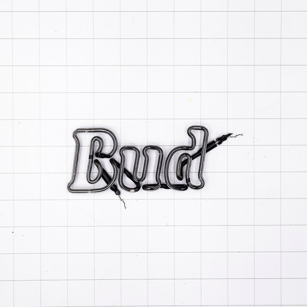 Bud Double Stroke Word Unit Replacement Tube - Neon Sign Part