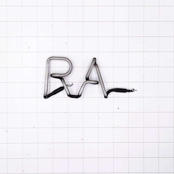 RA Single Stroke Word Unit for MGD Miller Genuine Draft "Corner" Replacement Tube - Neon Sign Part