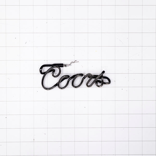 Coors Script Word Unit for Coors Replacement Tube - Neon Sign Part