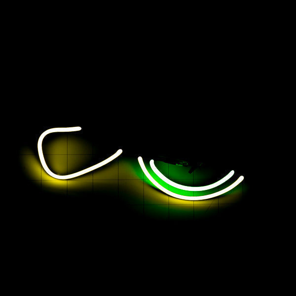 Outside Stem & Border Unit for St Pabst Blue Ribbon Shamrock Replacement Tube - Neon Sign Part