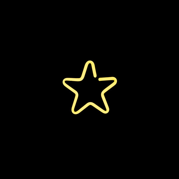 Star unit for Sapporo Premium Beer Replacement Tube - Neon Sign Part
