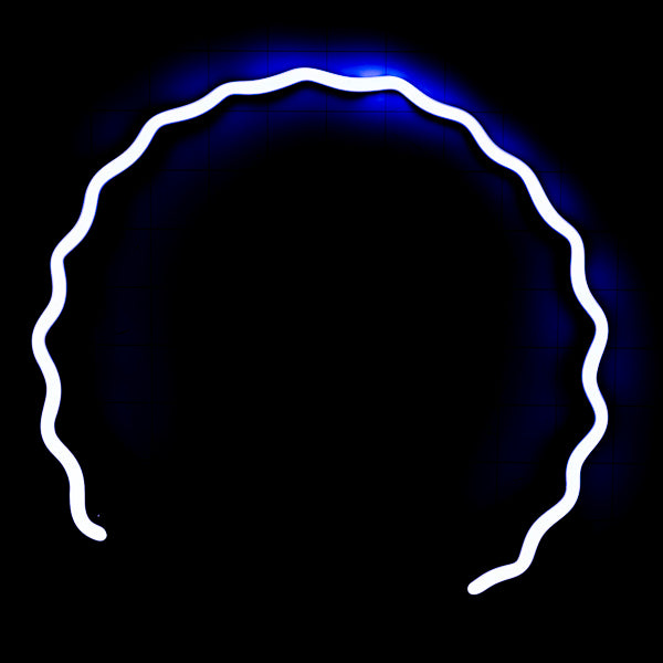 Unknown/ Mystery squiggly Border unit Replacement Tube - Neon Sign Part
