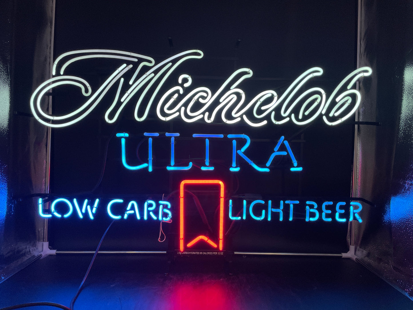 Low Carb Single Stroke Word Unit for Michelob Ultra Neon Sign Replacement Tube