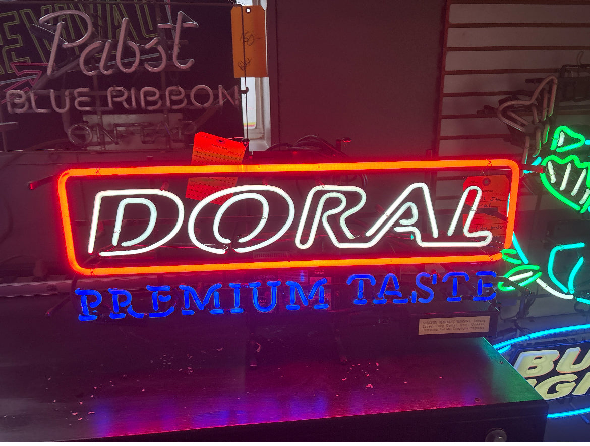 TASTE Single Stoke Word unit for Doral Premium Taste Replacement Tube - Neon Sign Part