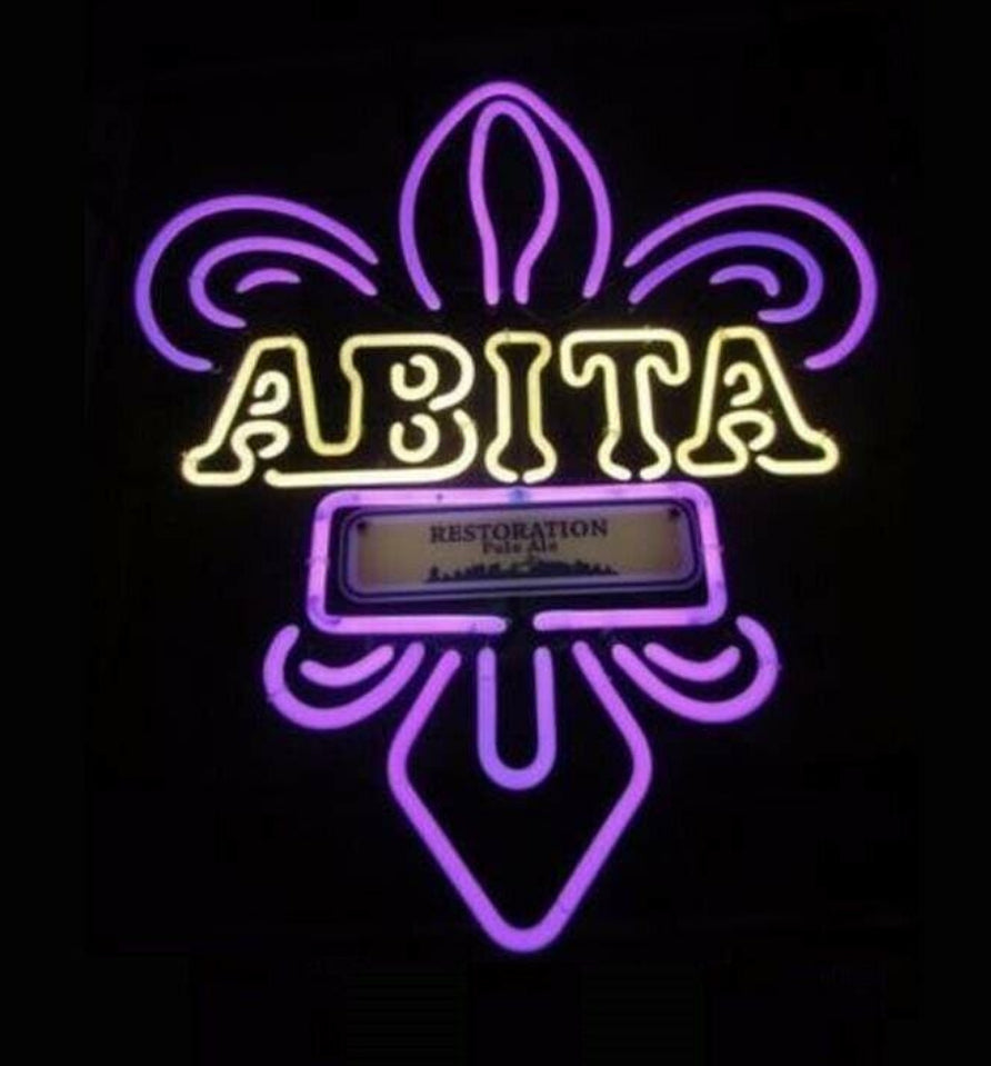 Top Border unit for ABITA Restoration Purple Ale Haze Replacement Tube - Neon Sign Part