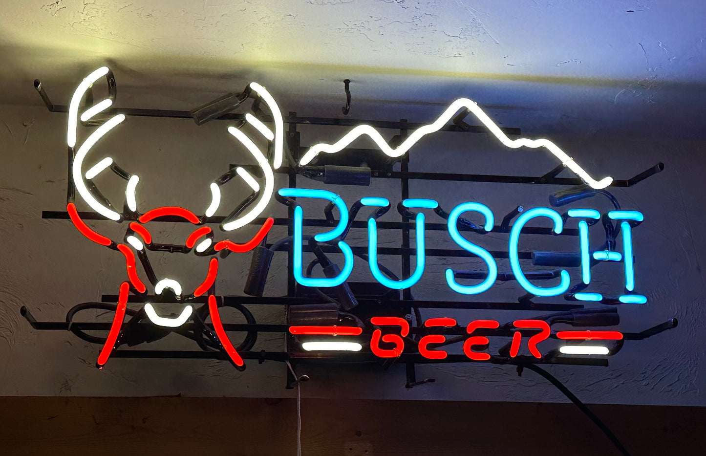 Mountain Unit for BUSCH Deer Beer Replacement Tube - Neon Sign Part