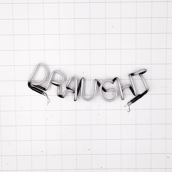 DRAUGHT Single Stoke Word Unit for GUINNESS DRAUGHT Replacement Tube - Neon Sign Part