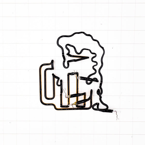 Foaming Beer Mug unit 2 piece set for Miller Lite Appendage Replacement Tube - Neon Sign Part